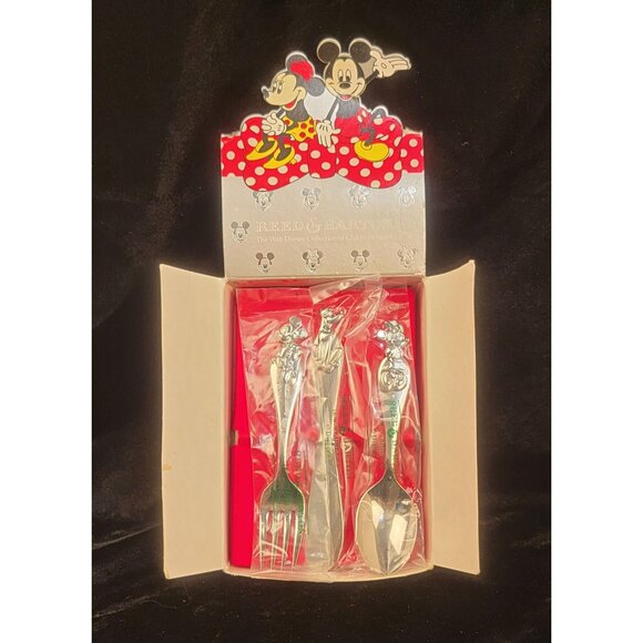 Vintage Disney Reed & Barton 3-Piece Silverware Set for Children - Picture 5 of 13